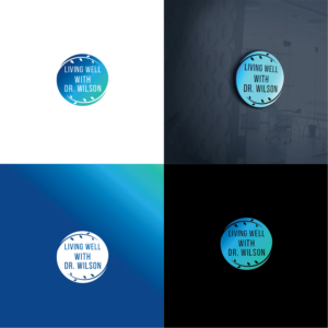 Living Well with Dr. Wilson | Logo Design by Muhammad Imran 3