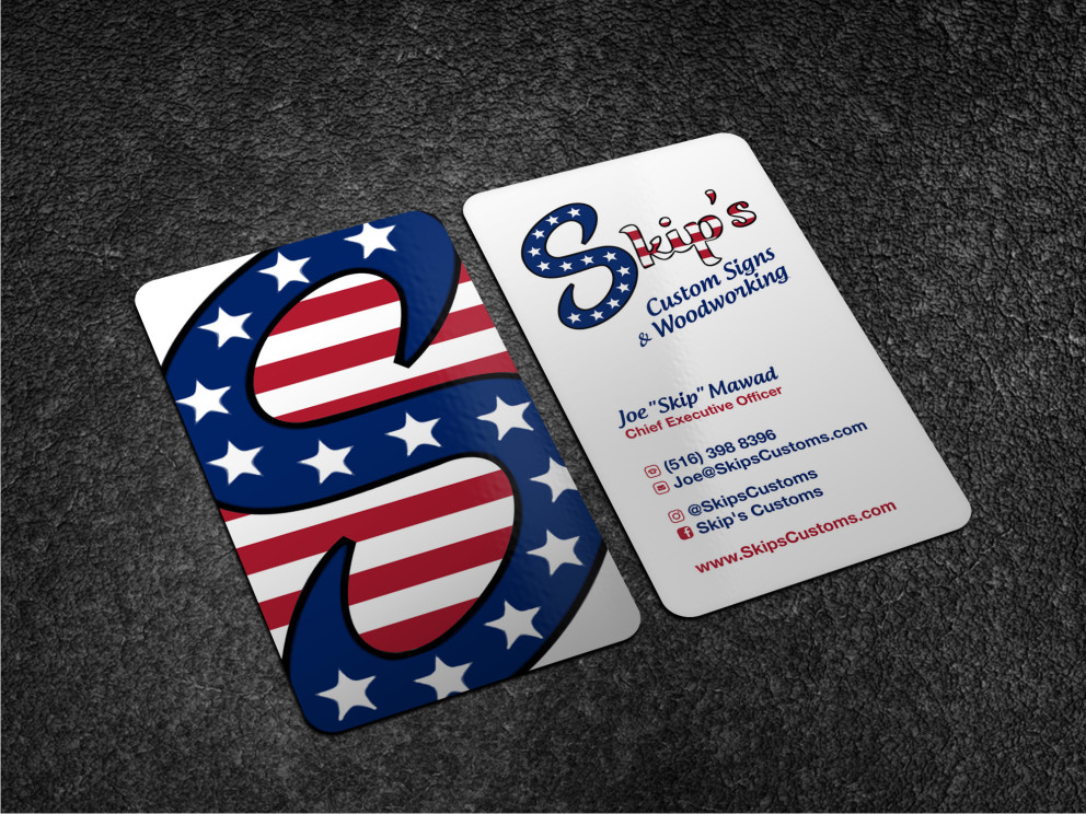 Design de Carte de Visite par Atvento Graphics pour Skip's Customs | Design #19632373
