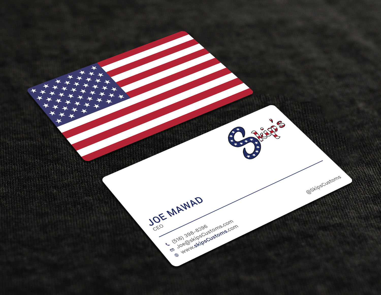 Business Card Design by Tripti Ranjan Gain for Skip's Customs | Design #19628359