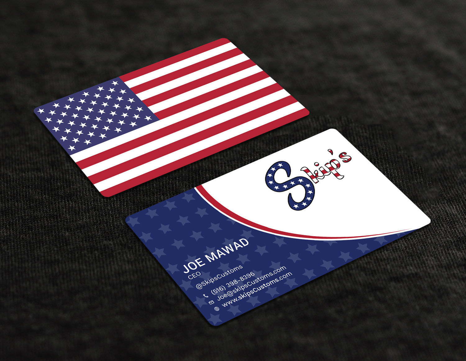 Business Card Design by Tripti Ranjan Gain for Skip's Customs | Design #19628363