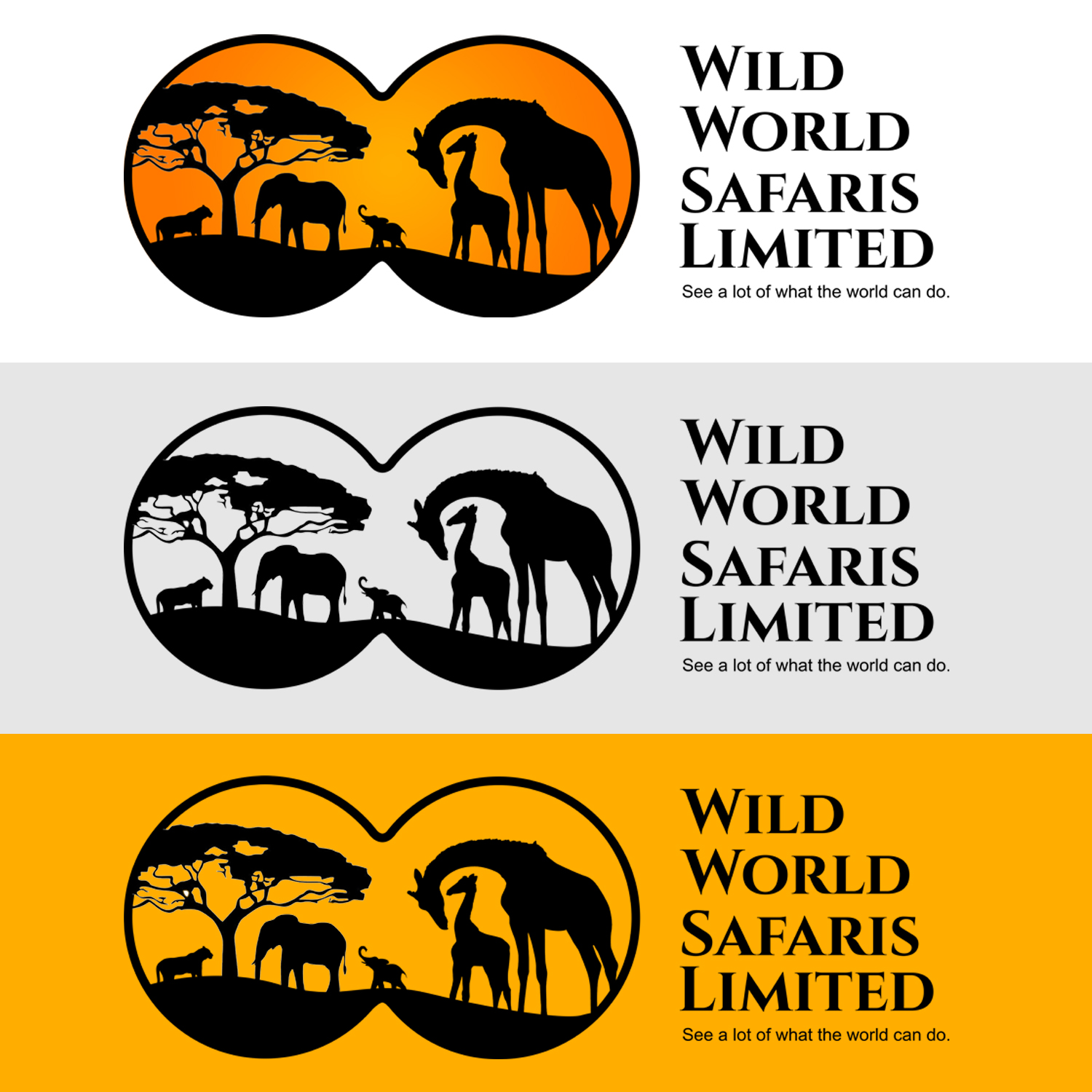 Logo Design by Ivanbitar for Wild World Safaris Ltd | Design #20135185
