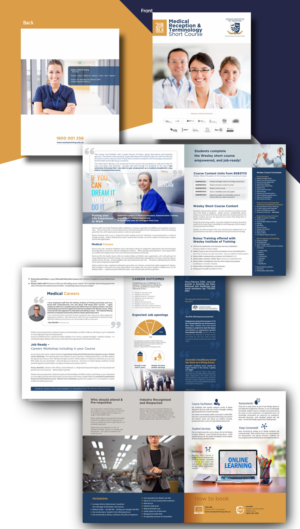 Flyer-Design von uk für Wesley Health Management | Design: #19694125