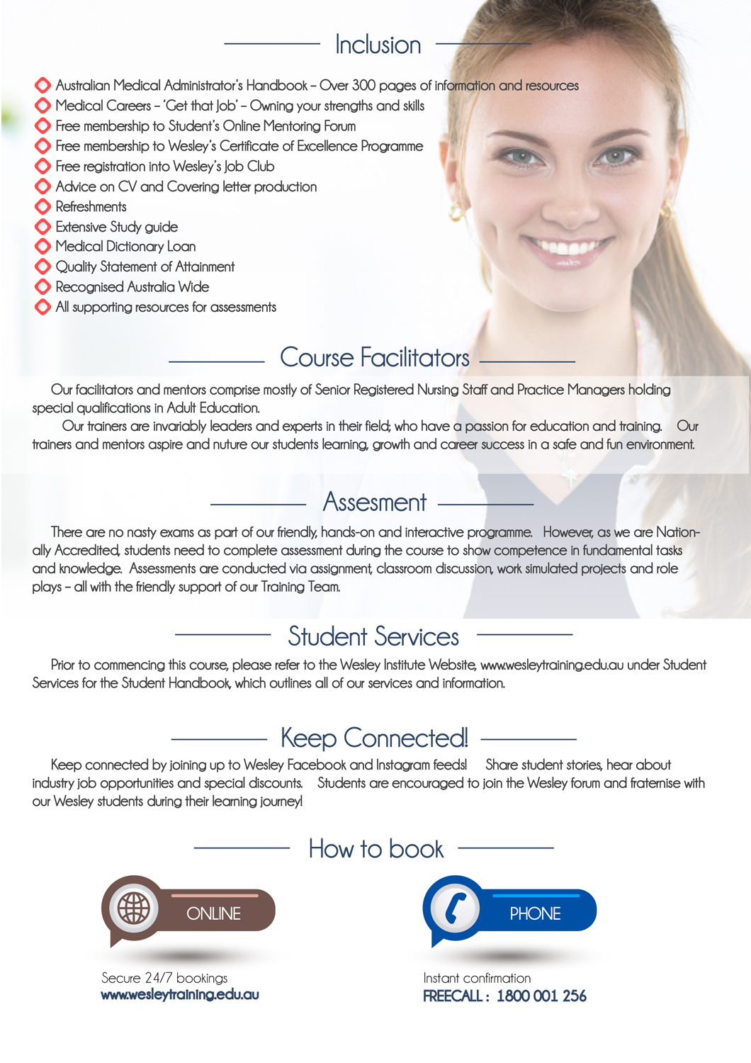 Flyer Design by Marilyn Wijaya for Wesley Health Management | Design #19685067