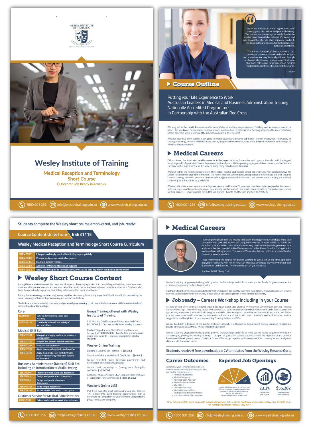 Flyer-Design von TylerMcGrath für Wesley Health Management | Design #19652650
