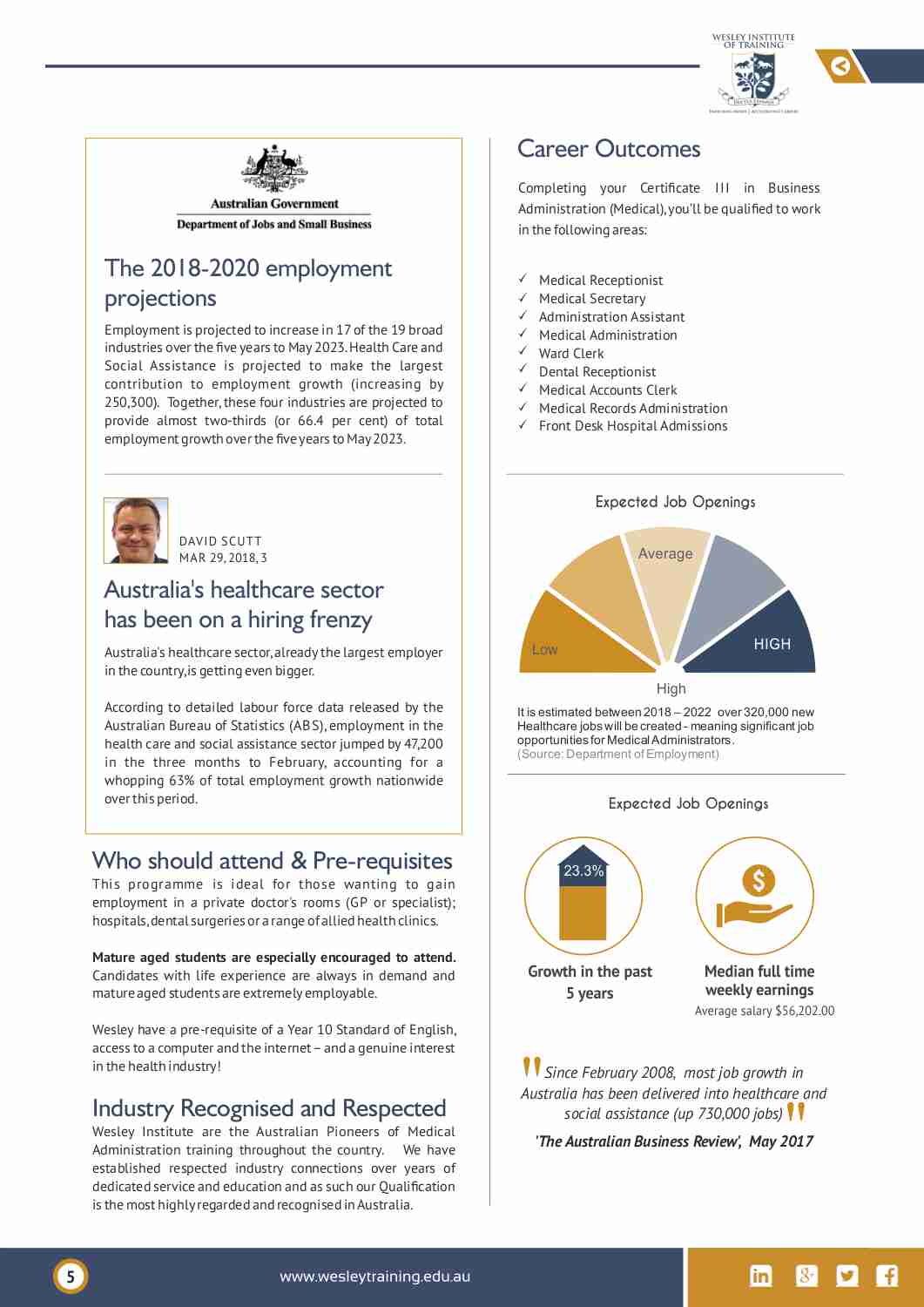 Flyer Design by Devendra Sharma for Wesley Health Management | Design #19651297