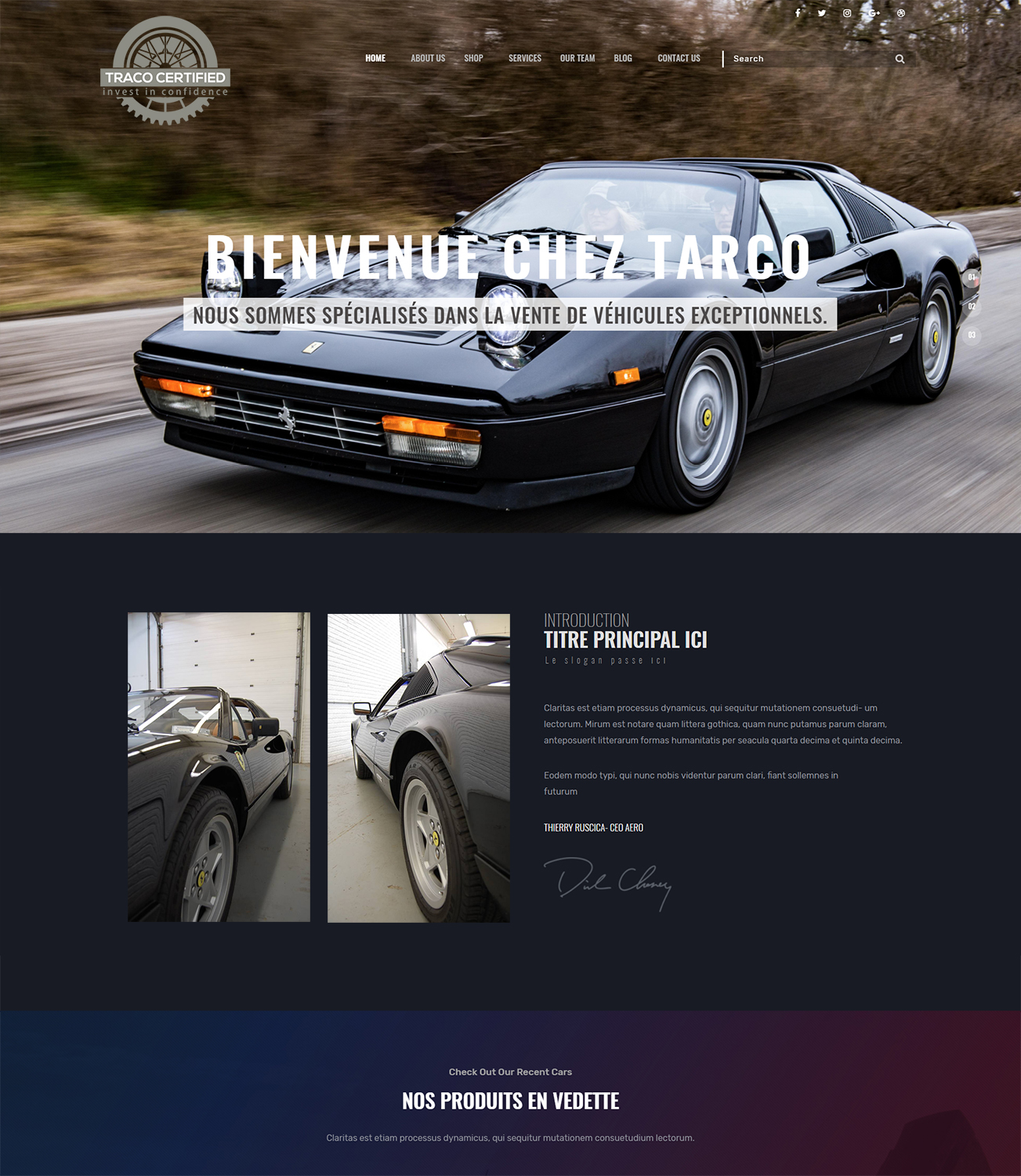 Web Design by Designing Fever for TRACO CERTIFIED | Design #19628545