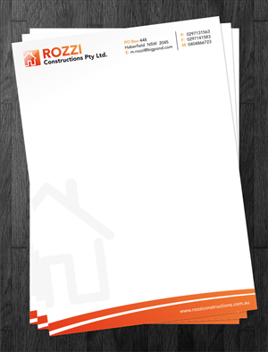 Letterhead Design by Atvento Graphics for this project | Design: #695627