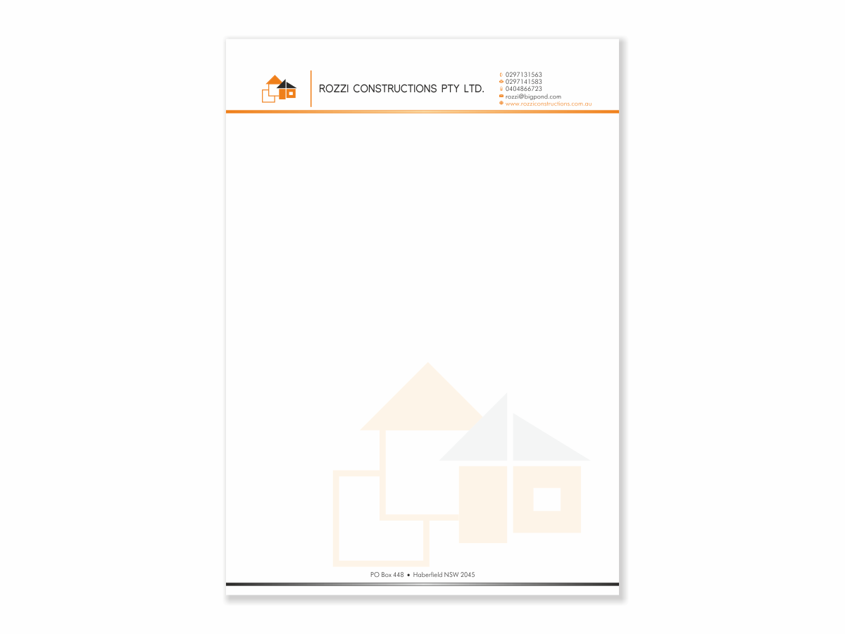 Letterhead Design by HYPdesign for this project | Design #695364
