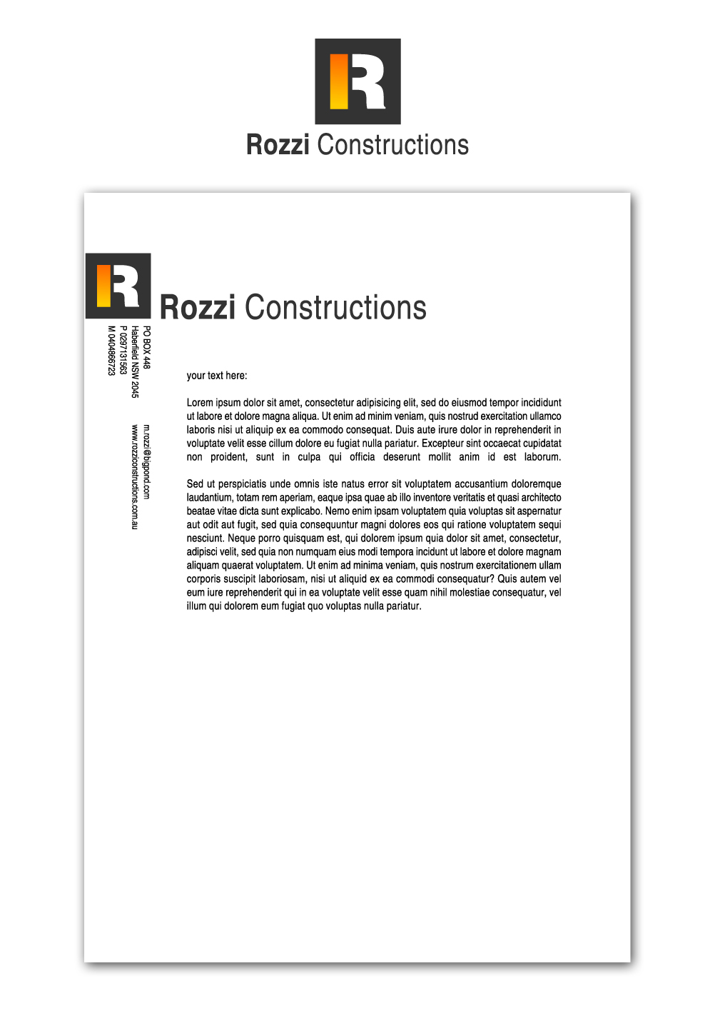 Diseño de Membrete por Diogo Landô para este proyecto | Diseño #699928