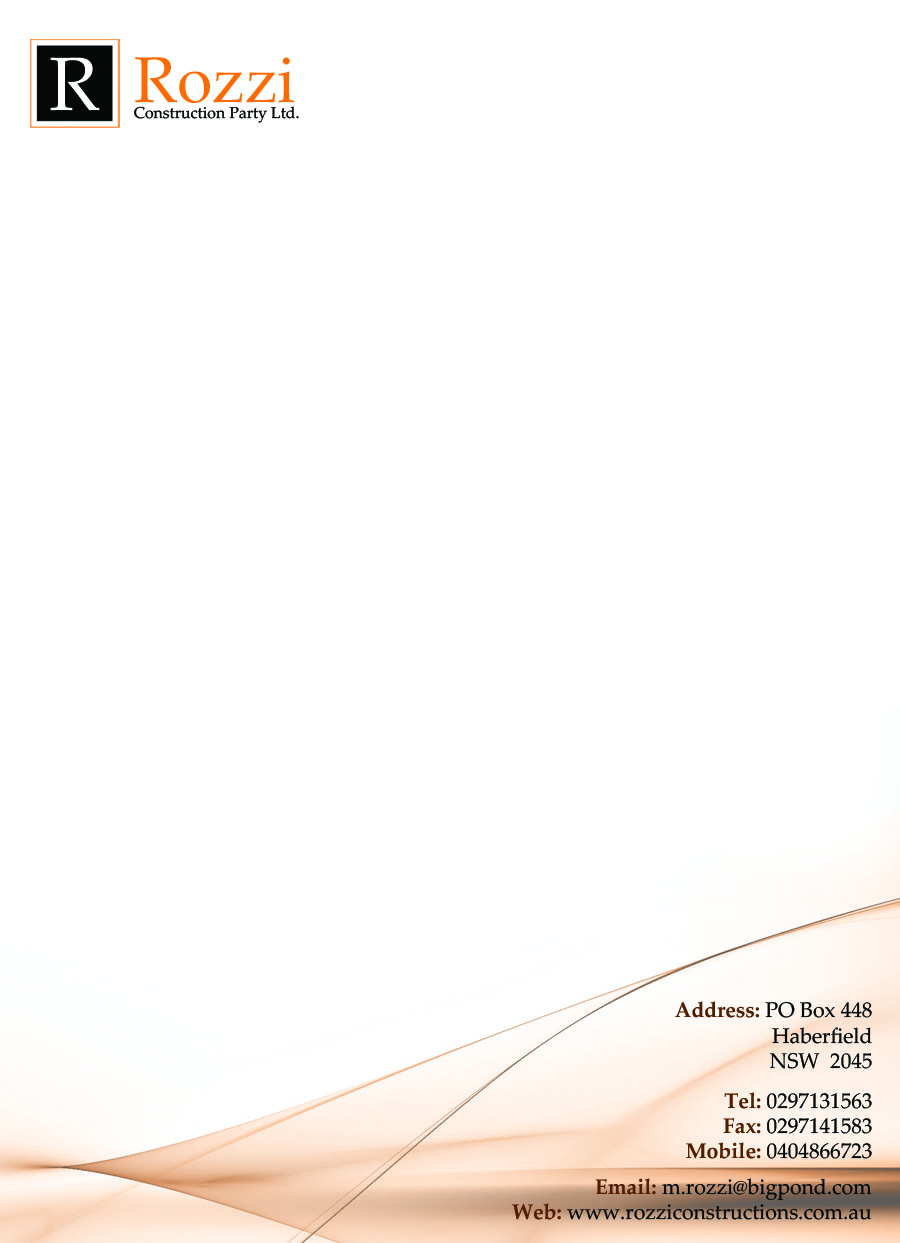 Letterhead Design by NUGFX for this project | Design #691227
