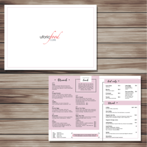Menu Design by YNS PRODUCTION for Uforic Food Cafe | Design: #19654375