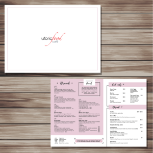 Menu Design by YNS PRODUCTION for Uforic Food Cafe | Design: #19654391