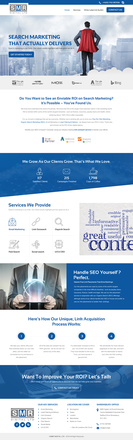 Web Design by rightway for SMR Digital Limited | Design #19641336