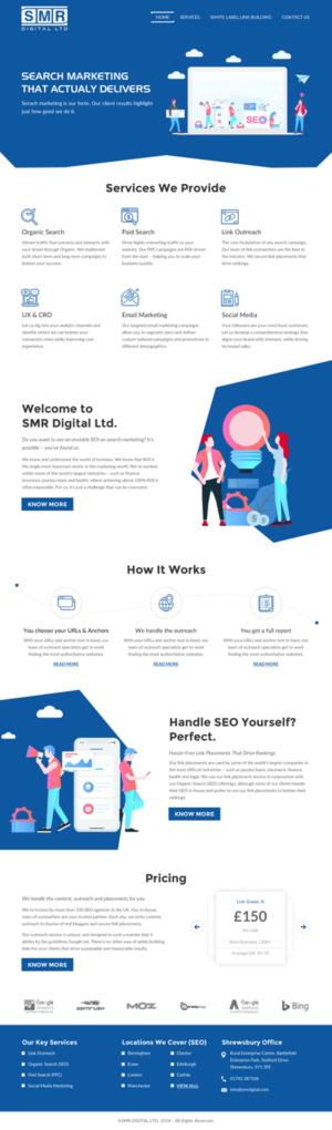 Web Design by rightway for SMR Digital Limited | Design: #19641339