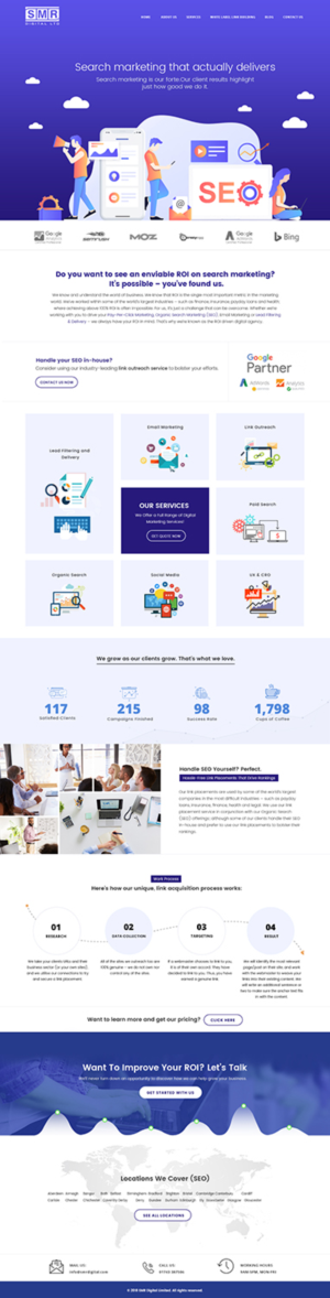 Web Design by subhalaxmi  khamari for SMR Digital Limited | Design: #19647022
