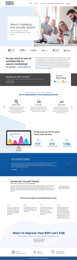 Web Design by subhalaxmi  khamari for SMR Digital Limited | Design: #19684130