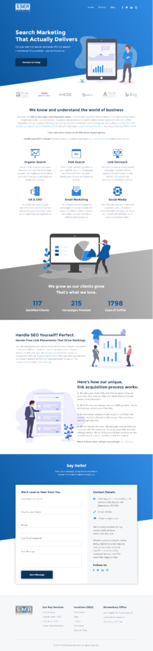 Web Design by Trazo for SMR Digital Limited | Design: #19829863