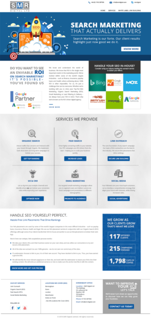Web Design by Insight art for SMR Digital Limited | Design: #19683640