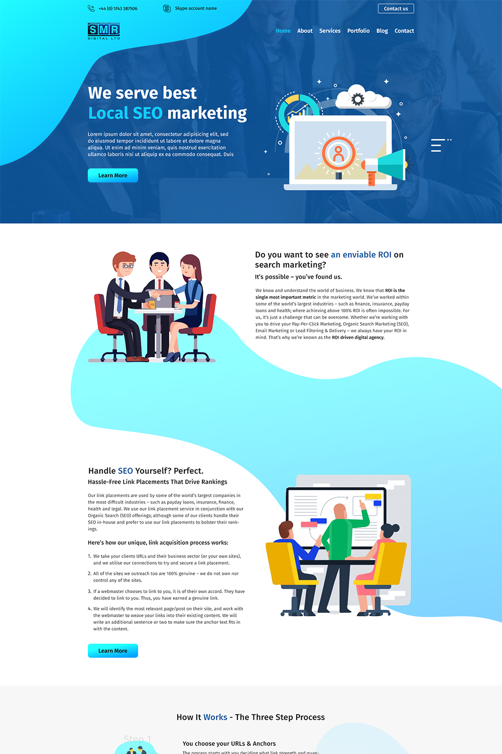 Web Design by MD. Abu Saleh Musa 2 for SMR Digital Limited | Design #19652885