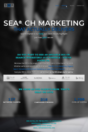 Web-Design von HPham für SMR Digital Limited | Design #19662105