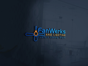 FanWerks and Lighting  Comfort Luxury Style | Logo Design by Banglalink 2