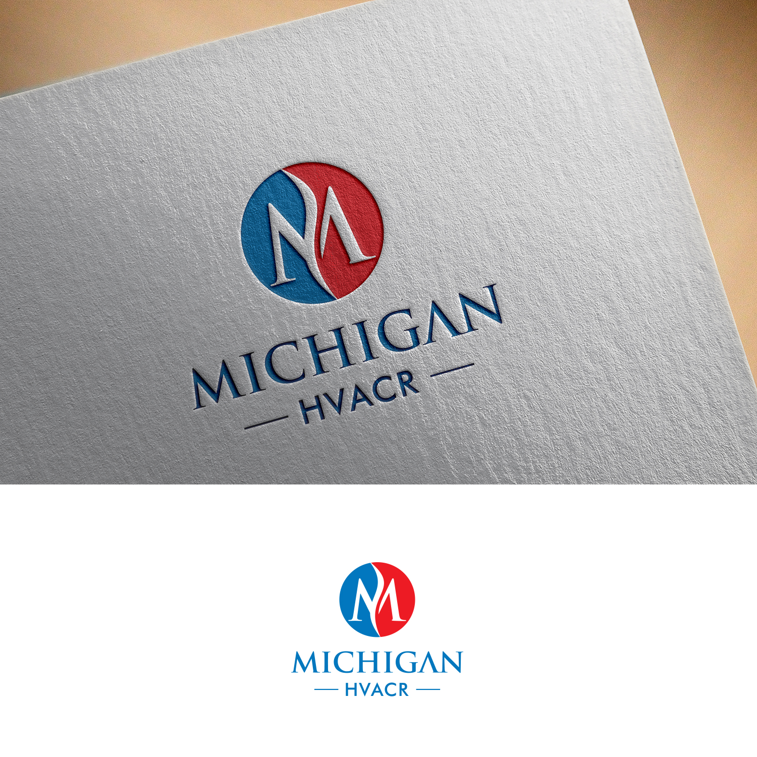 Design de Logo par designbysy pour Michigan Heating and Cooling - MI HVACR | Design #19755018