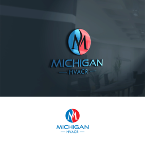Diseño de Logo por designbysy para Michigan Heating and Cooling - MI HVACR | Diseño: #19755390