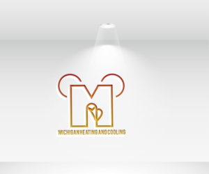 Diseño de Logo por Rosaleen para Michigan Heating and Cooling - MI HVACR | Diseño: #19747029