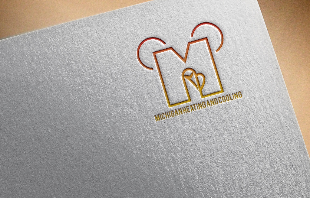 Diseño de Logo por Rosaleen para Michigan Heating and Cooling - MI HVACR | Diseño #19747030