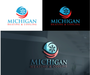 Diseño de Logo por DesignKhalifa2 para Michigan Heating and Cooling - MI HVACR | Diseño: #19701614
