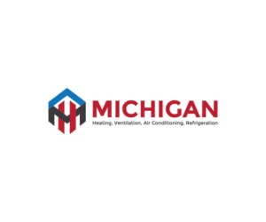 Diseño de Logo por Ajenk para Michigan Heating and Cooling - MI HVACR | Diseño: #19743773