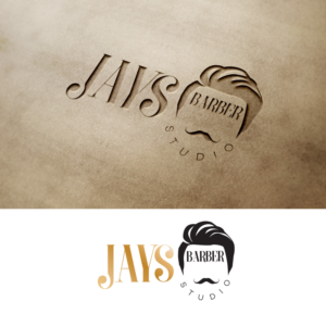 Logo Design by Impressive Solutions for Jay’s Barber Studio | Design: #19638765