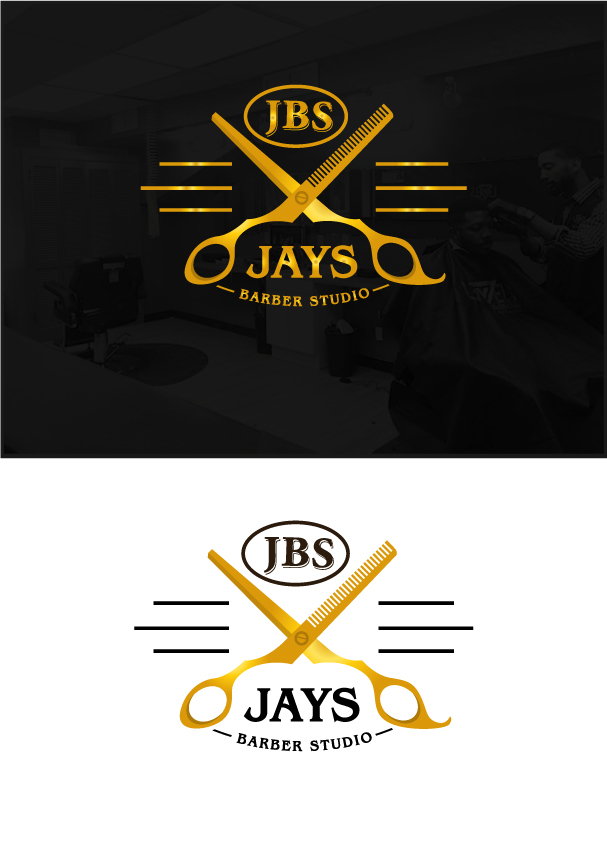 Diseño de Logo por quantumwebtech para Jay’s Barber Studio | Diseño #19641485