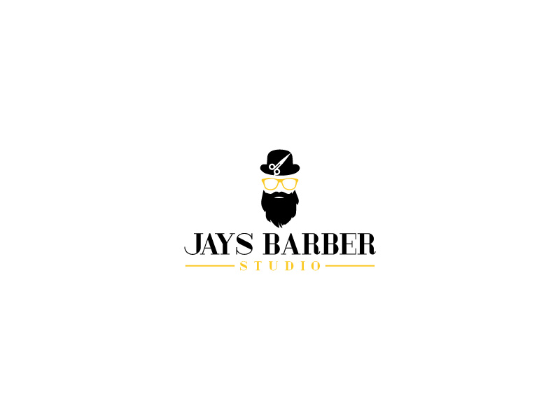 Logo-Design von DigitalexTM für Jay’s Barber Studio | Design #19643915
