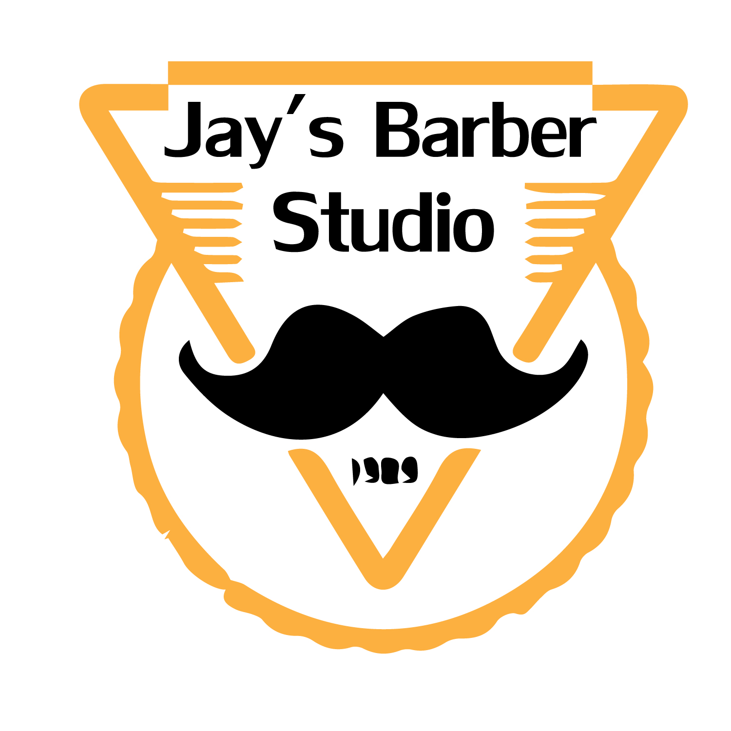 Logo Design by @Vikas for Jay’s Barber Studio | Design #19637042