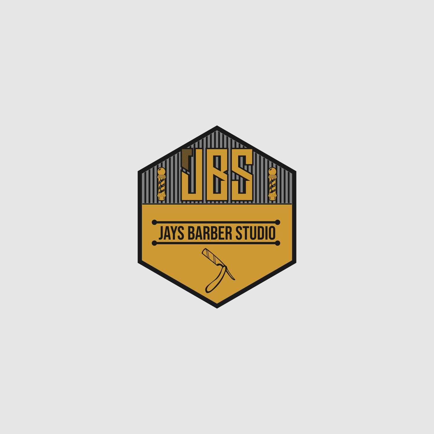 Logo Design by DiasVearel for Jay’s Barber Studio | Design #19636833