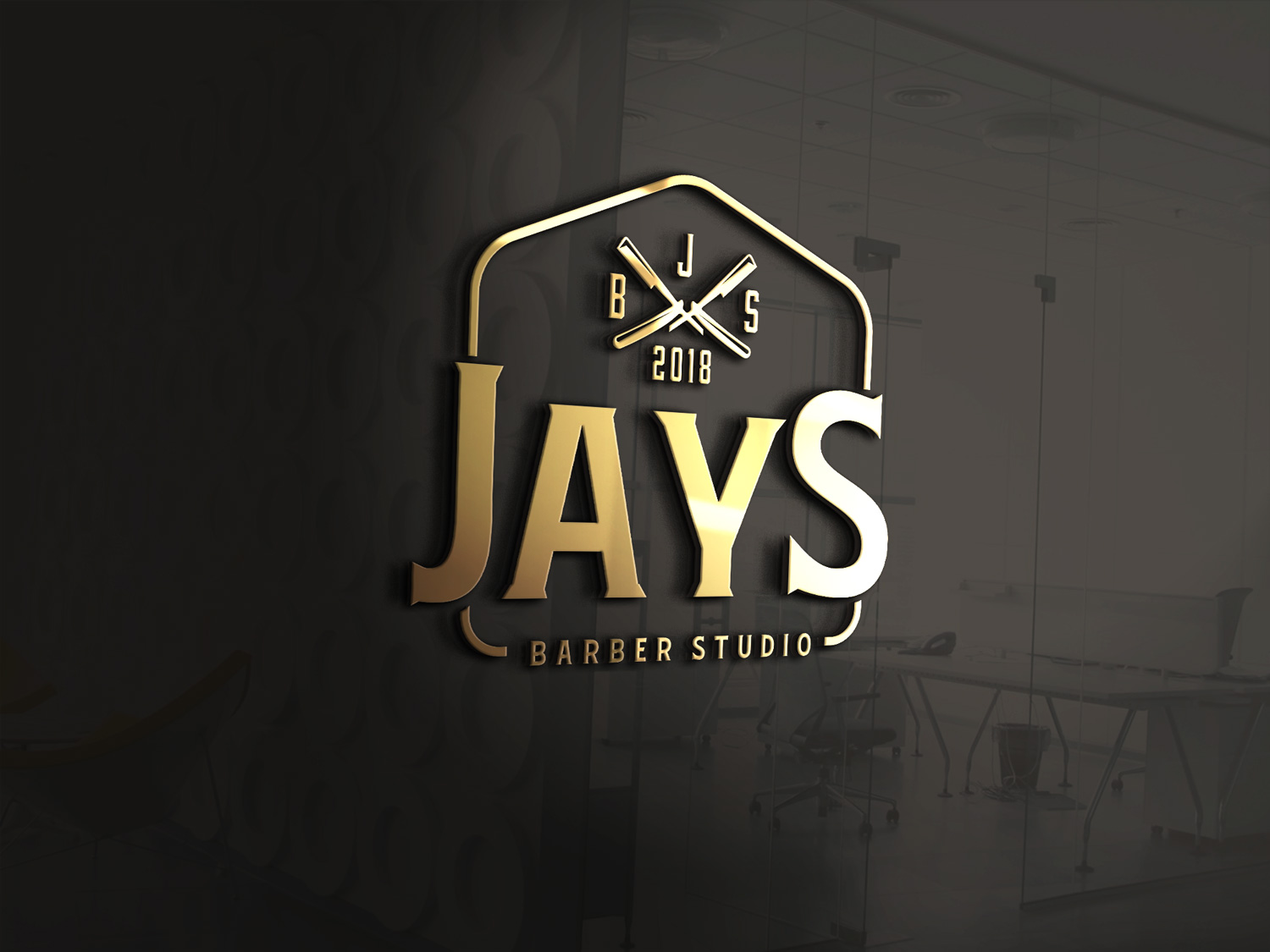 Diseño de Logo por WooW Designs para Jay’s Barber Studio | Diseño #19642156