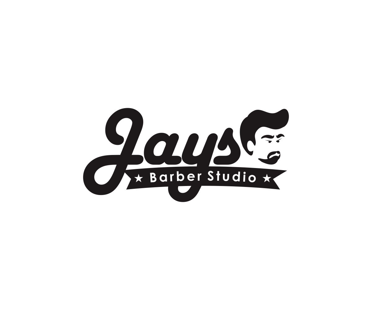 Logo Design by Mentari for Jay’s Barber Studio | Design #19643461