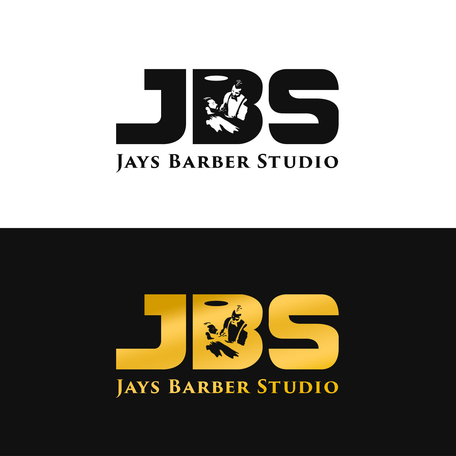 Logo-Design von owjin für Jay’s Barber Studio | Design #19637008