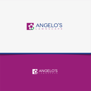 Logo Design by CKS d e s i g n for Angelo's Lawnscape | Design: #19767082