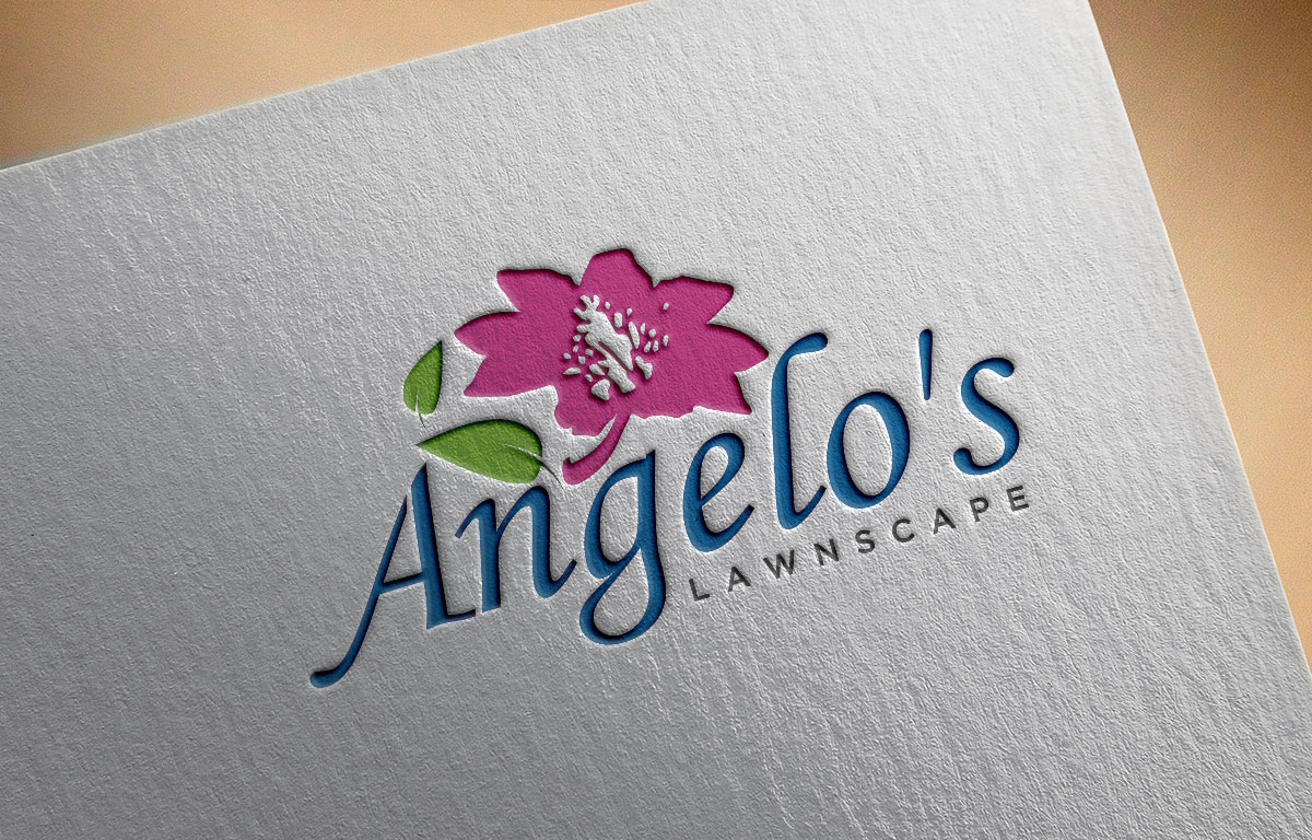 Logo-Design von Atec für Angelo's Lawnscape | Design #19640673