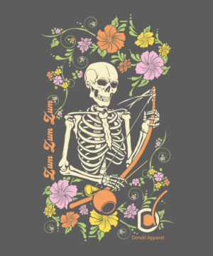Skull embroidery jack for Capoeira design | Design de T-shirt par 99.degree