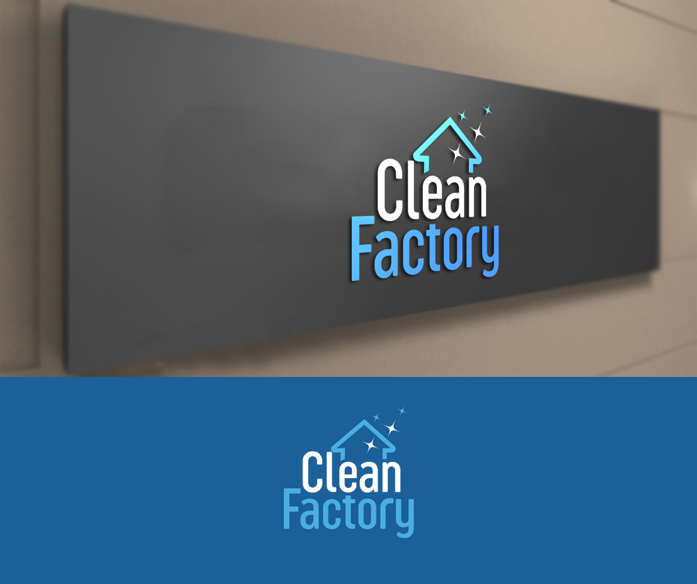 Diseño de Logo por Impressive Solutions para Clean factory | Diseño #19695340