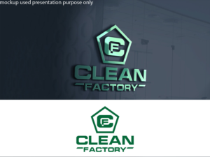 Clean Factory | Logo Design by Juli creation