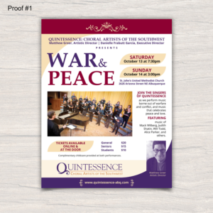 Diseño de Flyer por Katyas Art and Design para St. John's United Methodist Church | Diseño #19633548