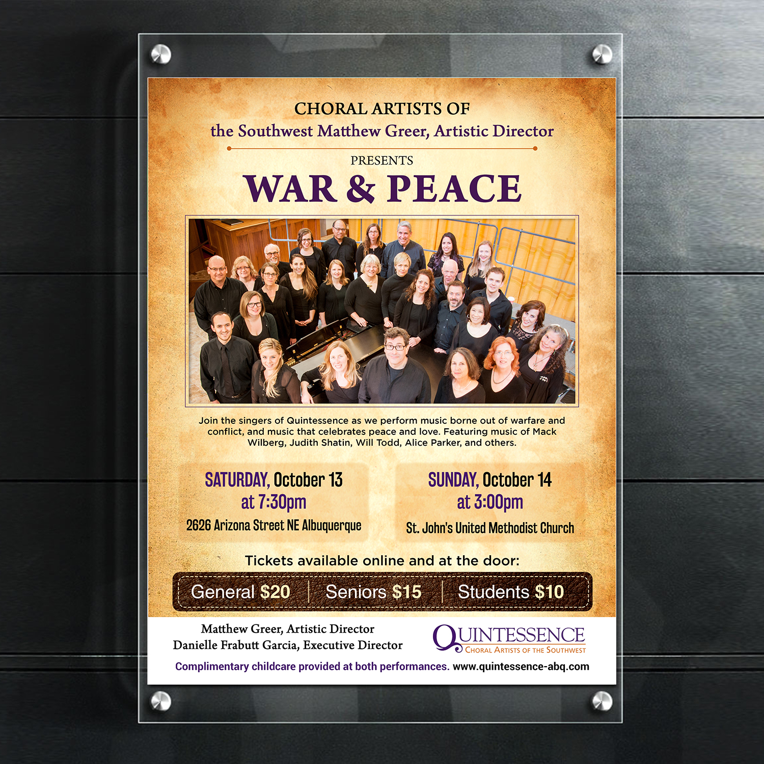 Flyer Design by debdesign for St. John's United Methodist Church | Design #19639682