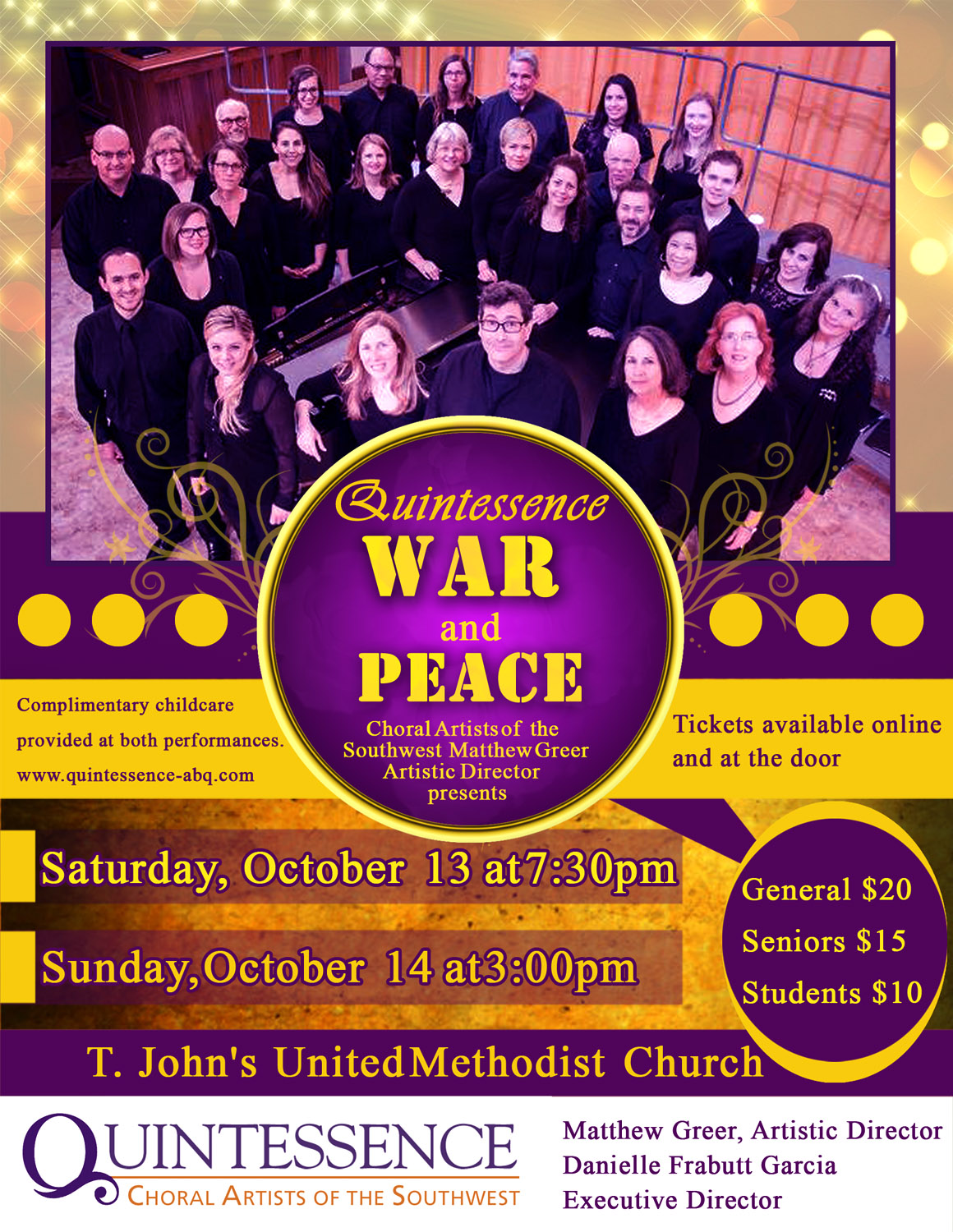 Flyer Design by ariyapperuma9016 for St. John's United Methodist Church | Design #19634369