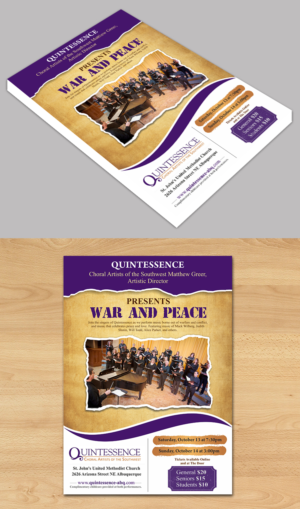 Diseño de Flyer por ecorokerz para St. John's United Methodist Church | Diseño #19636420