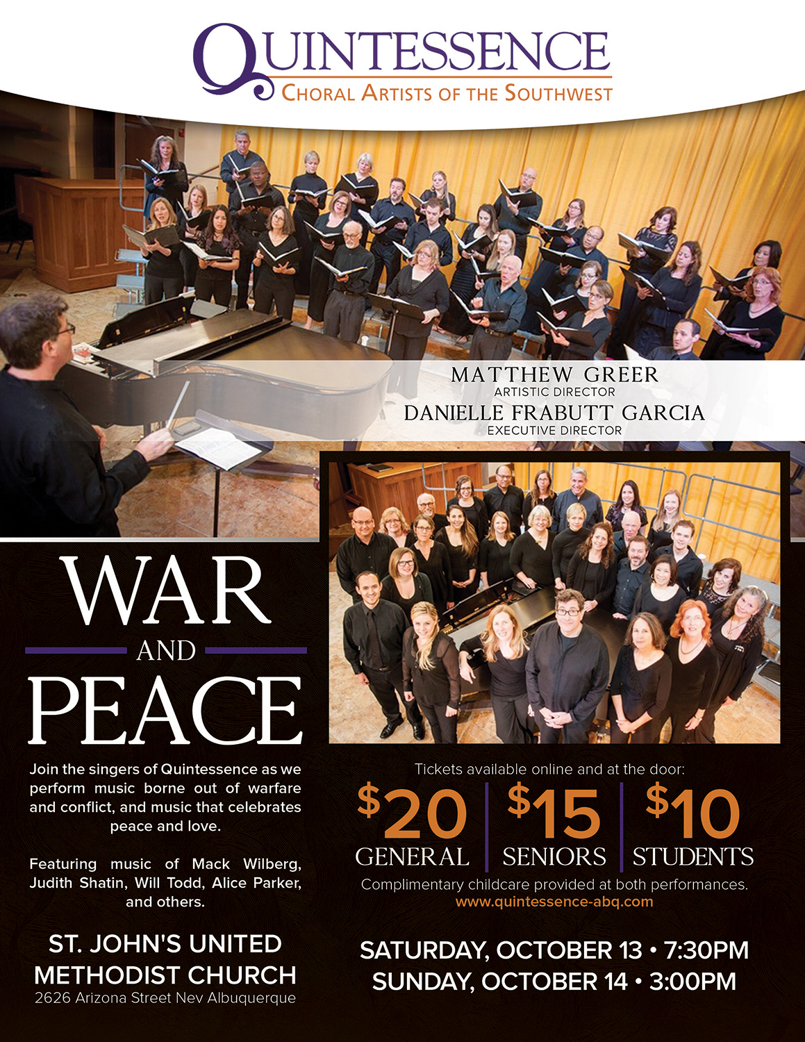 Flyer Design by EA5Designs for St. John's United Methodist Church | Design #19636619