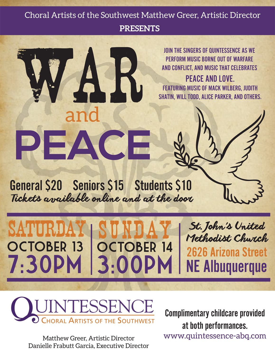 Flyer Design by TracyInspires for St. John's United Methodist Church | Design #19652235